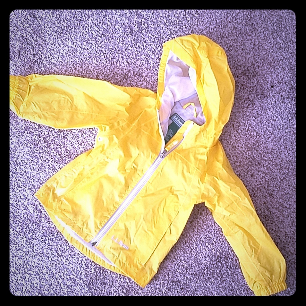 LL Bean kids raincoat
